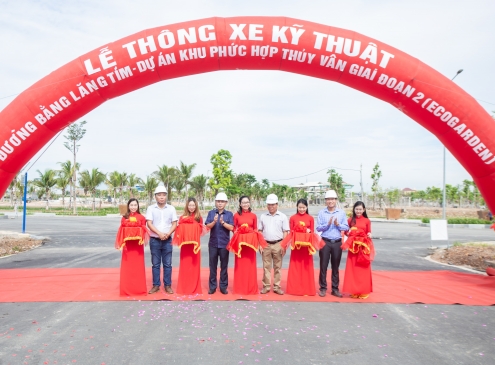 Lễ thông xe đường Bằng Lăng Tím – KĐT Ecogarden